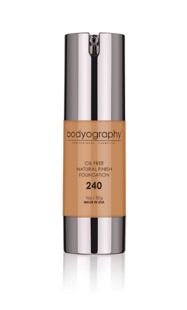 Picture of Bodyography Natural Finish Foundation Dark Warm 240 30ml